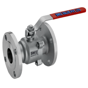 "SWiZ" MAKE 2 PIECE 2 WAY FLANGED "FIRE SAFE" BALL VALVE