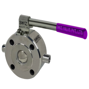 jacketed wafer ball valve