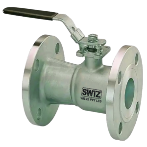 single pcs flanged ball valve